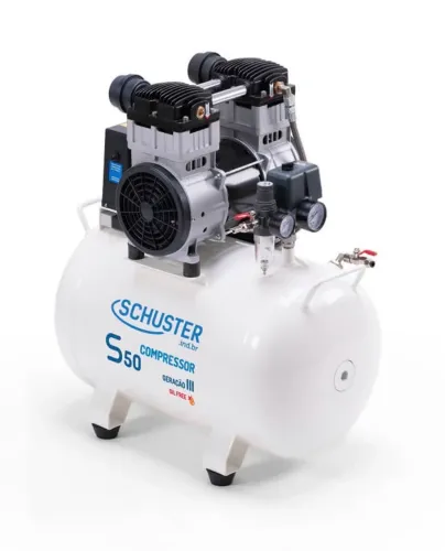 Compressor Odontológico Schuster S50 GIII - 45L