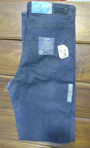 Calça jens slim Masculina