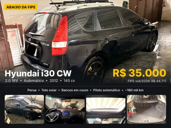 Hyundai I30CW 2.0 16V 145cv Aut. 5P 2012