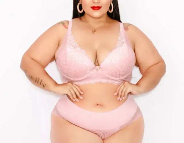 Lingerie Plus Size - Pijama baby doll - Body