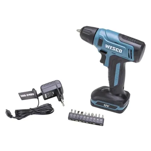FURADEIRA PARAFUSADEIRA WESCO A BATERIA 12V WS2550/2555K