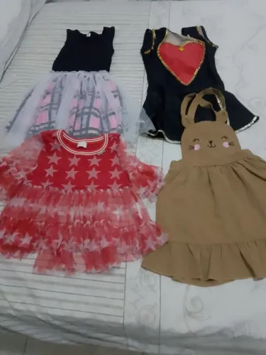 Lote menina uma graça tamanho 4/5