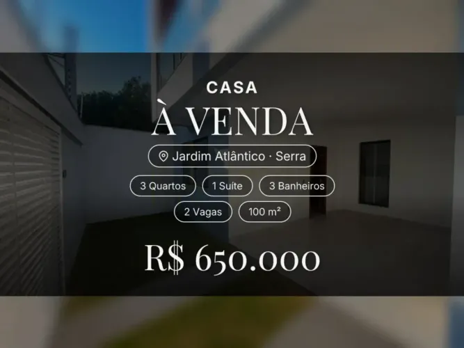 Casa moderna em Jardim Atlântico: espaço e estilo para você e sua família!