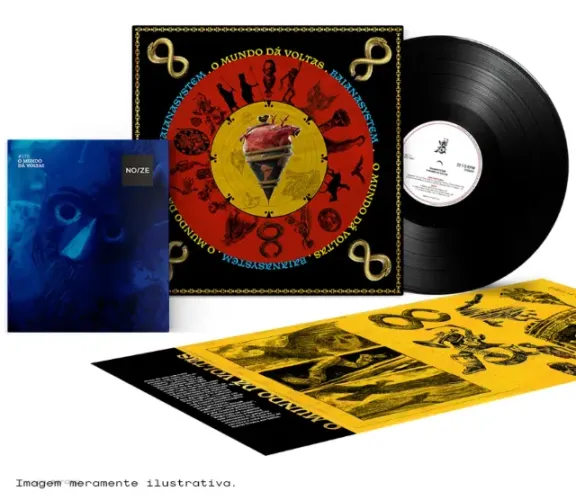 Disco de vinil Baiana System - O Mundo Dá Voltas - Noize