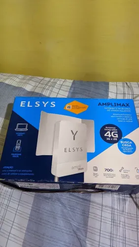 Kit Roteador AMPLIMAX na caixa INTERNET RURAL