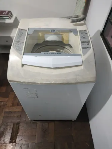 Máquina de Lavar Brastemp 8kg Branca - Funcionando - R$150