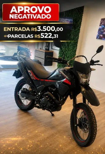 SHINERAY 175 ENTRADA DE R$3.500,00 + PARCELAS