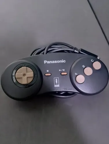 Controle Panasonic 3DO Original entrada de fone