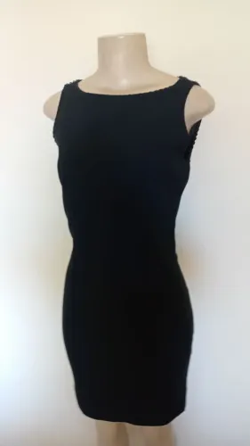 Vestido social tubinho preto tam 40