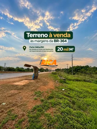 Terreno à venda - 400 metros da PRF - PORTO VELHO/RO