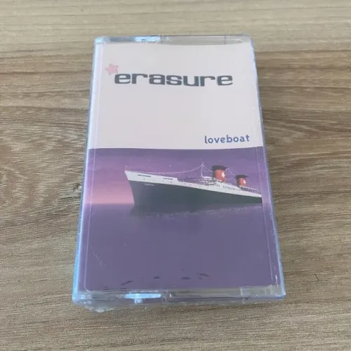 Fita Cassete K7 Erasure - Loveboat - Novo lacrado