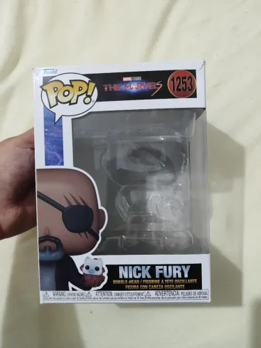 Caixa vazia funko pop Nick fury
