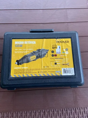 Micro Retifica Ferramenta Rotativa Power 30000 rpm Com Acessórios 50-60hz 150 W