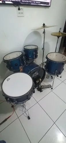 Bateria acústica Odery te Tiger 200 chameleon nova nunca usada!