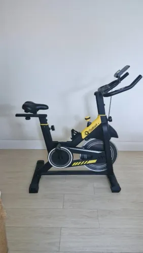 Bicicleta Ergométrica Spinning Gallant Elite Magnética Ate 120kg Roda De Inercia 13kg