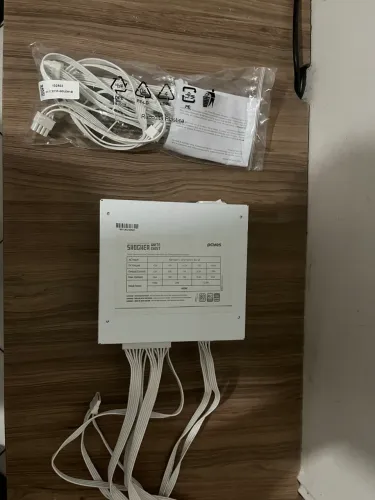 Fonte pcyes 600w white Full modular 