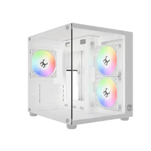 Gabinete Gamer Aquário Pure Branco Micro Atx Bg-064 *ENTREGA GRÁTIS*