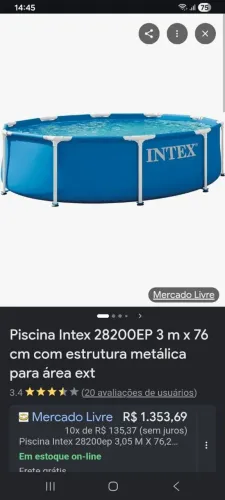 Piscina intex