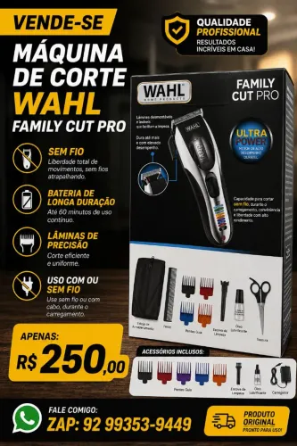 Máquina de cortar cabelo