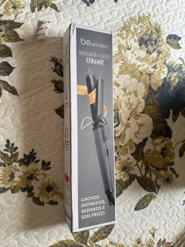 Modelador de Cachos Ceramic Be Emotion Polishop 25 mm Bivolt - Sem Uso