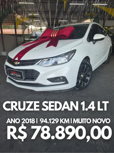 Chevrolet Cruze LT 1.4 16V Turbo Flex 4P Aut. 2018