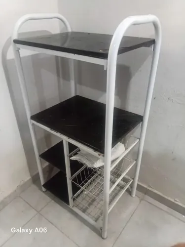 ESTANTE FERRO COM GRANITO
