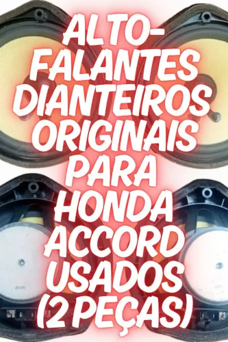 Alto-falantes Dianteiros Honda Accord Originais Usados