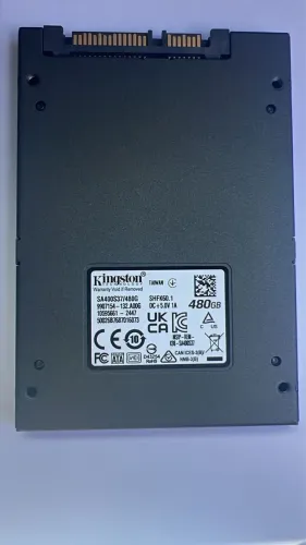 SSD KINGSTON 480gb NOVO