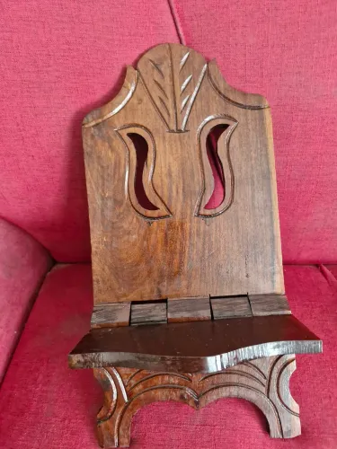 Suporte de madeira para bíblia 45 /24 cm e 1,5 de espessura