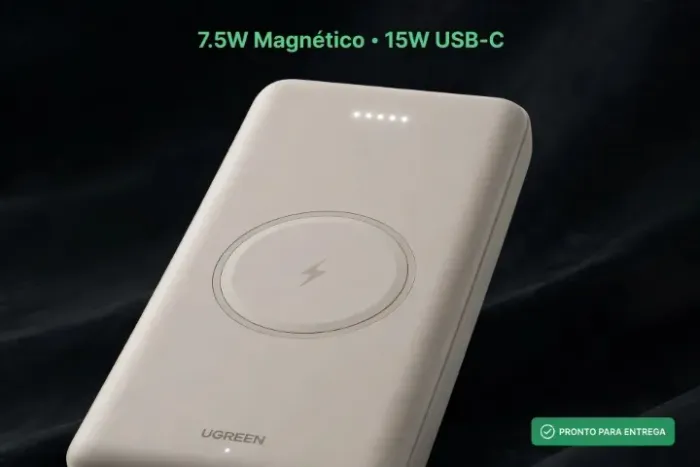 Power Bank 5000MAH Ugreen Branco