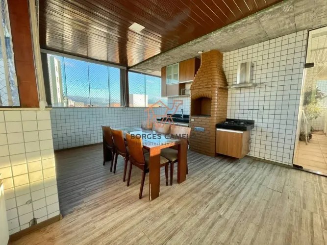 Cobertura com 4 quartos para alugar, 225 m² por R$ 5.500/mês - Manacás - Belo Horizonte/MG