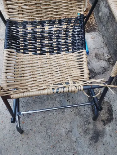 Cadeira de balanço,faltando soldar