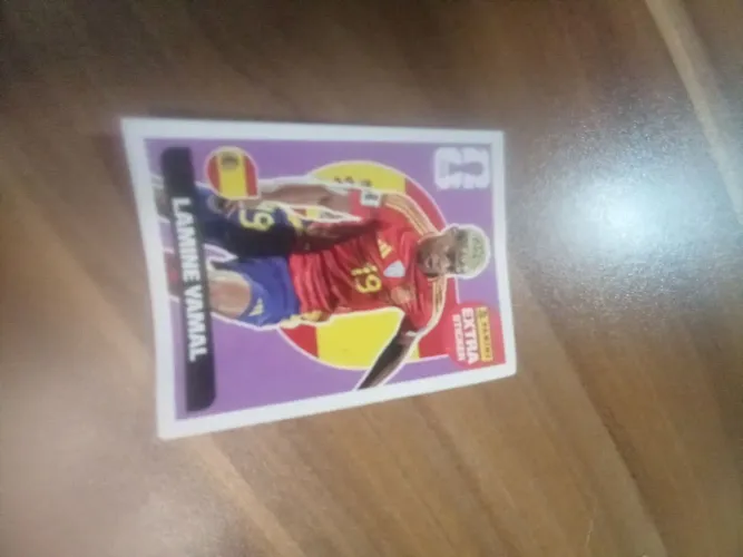 Cartinha do LAMINE YAMAL EXTRA ROXA