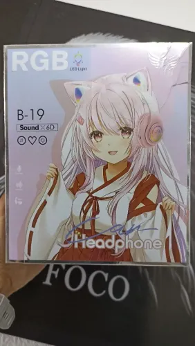 Fone de ouvido gatinho