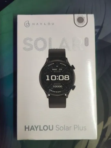 Smartwatch haylou solar plus Preto (Novo Lacrado)