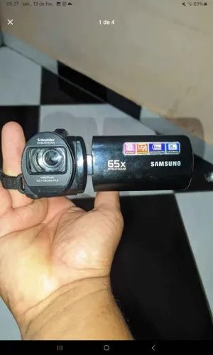 filmadora LEIA A DESCRIÇÃO