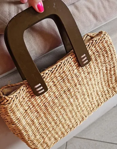 Linda Bolsa de palha!!