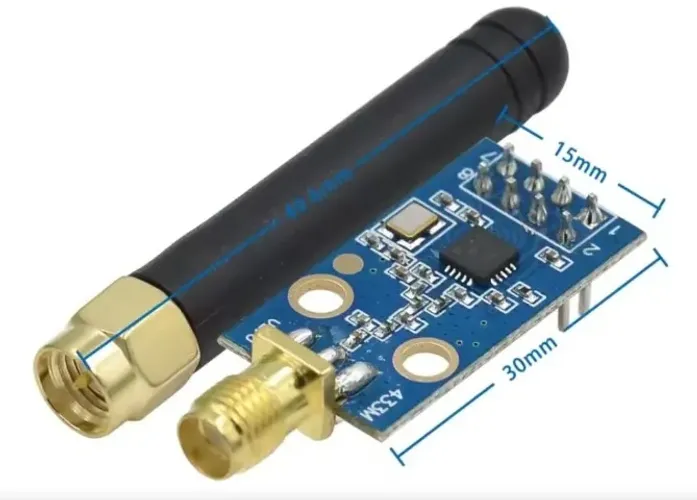 Modulo Transmissor Rf Cc1101 433mhz   Automação  Automação Robótica COD-AM637 