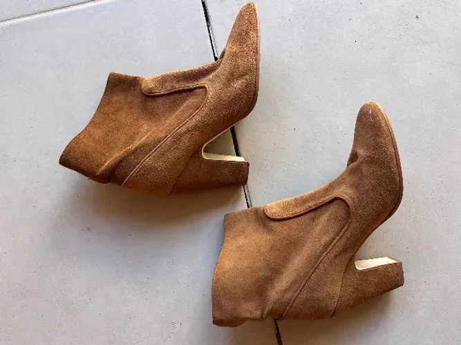 Bota cano curto Zara Basic Collection