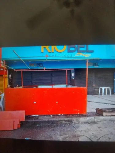 Barraca de ferro para ventos 