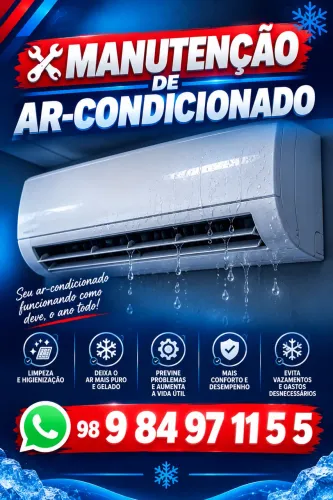 Manutenção de ar condicionado limpeza preventiva 