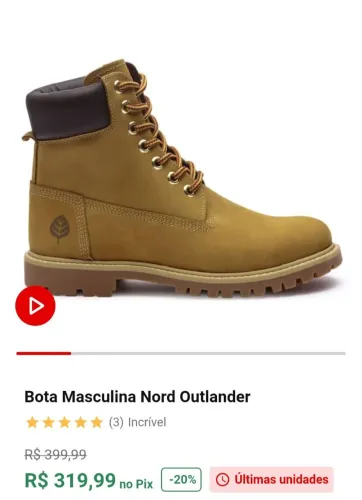 Bota Timberland 41