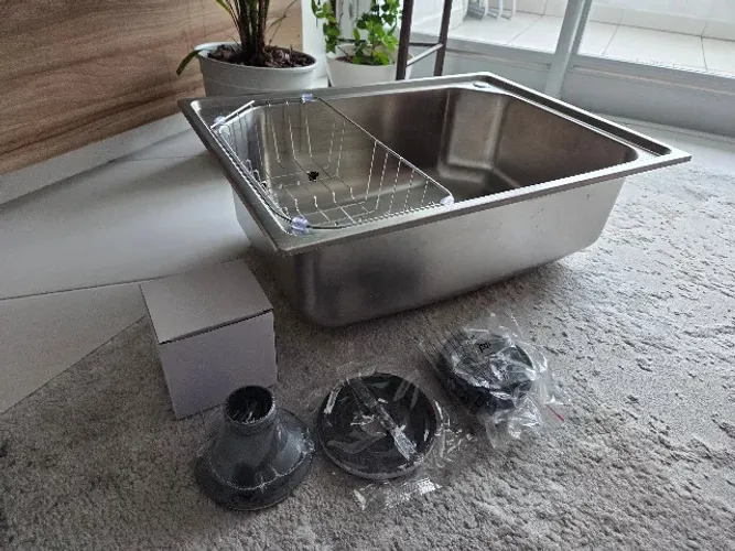 Cuba de Cozinha em Aço Inox 304 Premium - 60x45 cm Tubrax CAC0011