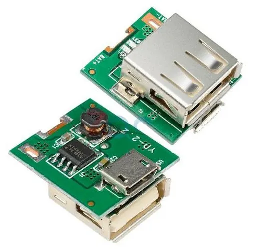 COD-AM332 Conversor Dc Dc Step Up Usb 5v Bateria Litium Power Bank Arduino Automação