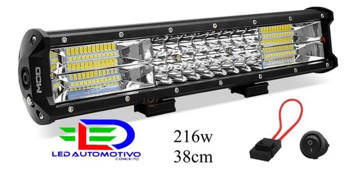 Barra de Led 7D foco definido