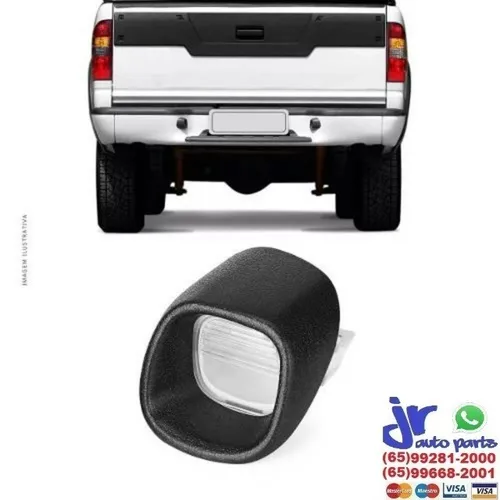 Par Lanterna Placa S10 Blazer 2001 2002 2003 2004 2005 2006 2007 2008 2009 2010 2011
