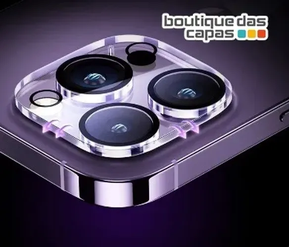 Película protetora acrílico 3d câmera iPhone 11 12 13 14 pro 12 mini 12 15 pro max