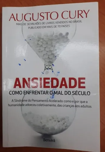 Livro - Ansiedade - Augusto Cury