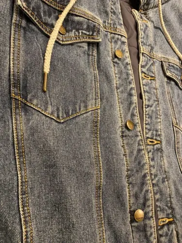 jaqueta puffer jeans youcom