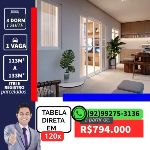 Vendo Apartamento na região do Dom Pedro !